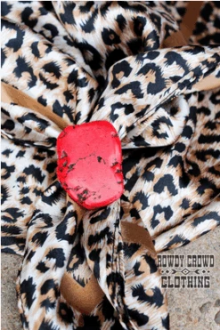 Rowdy Crowd Clothing Red Rock Scarf Slide