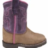 Smoky Mountain Toddler Autry Boot Purple -Western Cowboy Clothing smoky mountain toddler autry boot purple