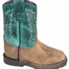 Smoky Mountain Toddler Autry Boot Teal 3056T -Western Cowboy Clothing smoky mountain toddler autry boot teal 3056t