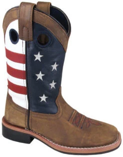 Smoky Mountain Youth Stars And Stripes Western Boots