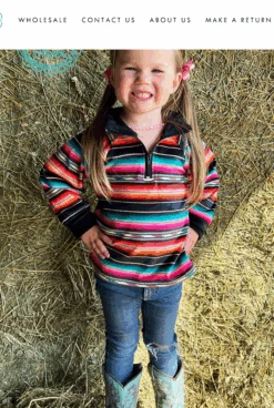 Sterling Kreek Kids Wild Child Pullover