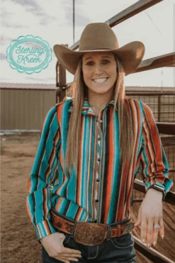 Sterling Kreek Womens Western Shirt - Arena Lights