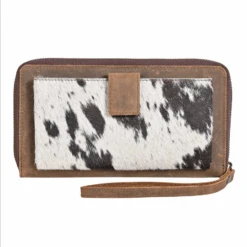 STS Ranchwear Cowhide Bentley Wallet - Tornado