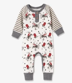 Tesa Babe Baby/Toddler Ride 'Em Cowboy Henley