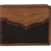 Tony Lama Tony Lama Lg Bifold Wallet Weathered Ostrich -Western Cowboy Clothing tony lama tony lama lg bifold wallet weathered ost
