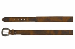 Trenditions Red Dirt Hat Co Mens Belt Destressed Leather