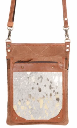 Vaan & Co Birch Rawhide Crossbody