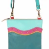 Vaan & Co Brisk Wavy Colorful Crossbody -Western Cowboy Clothing vaan co brisk wavy colorful crossbody