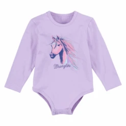 Wrangler Baby Girl Bodysuit Horsehead